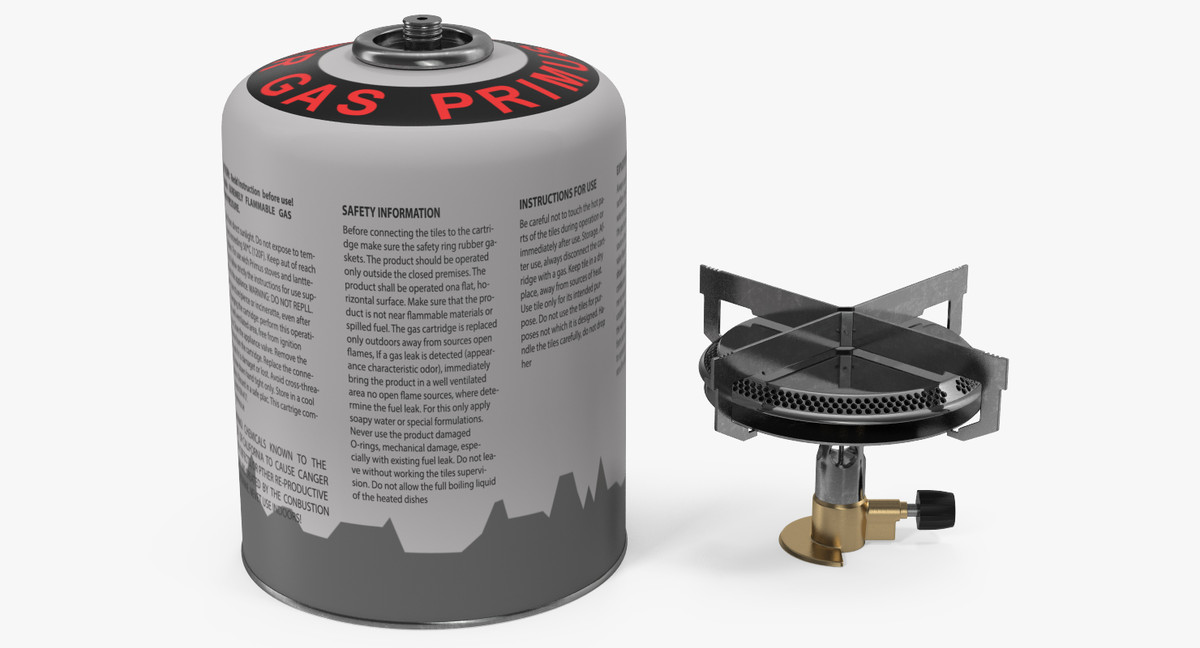 Camping Gas Stoves Collection 3D model