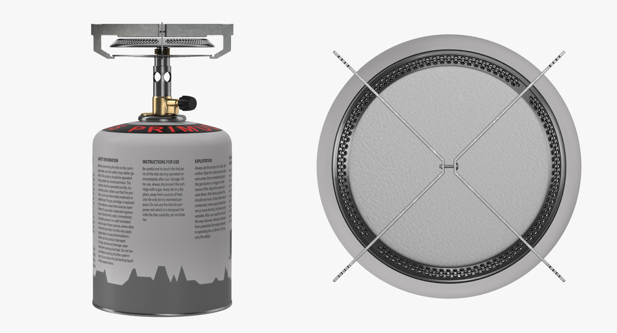 Camping Gas Stoves Collection 3D model