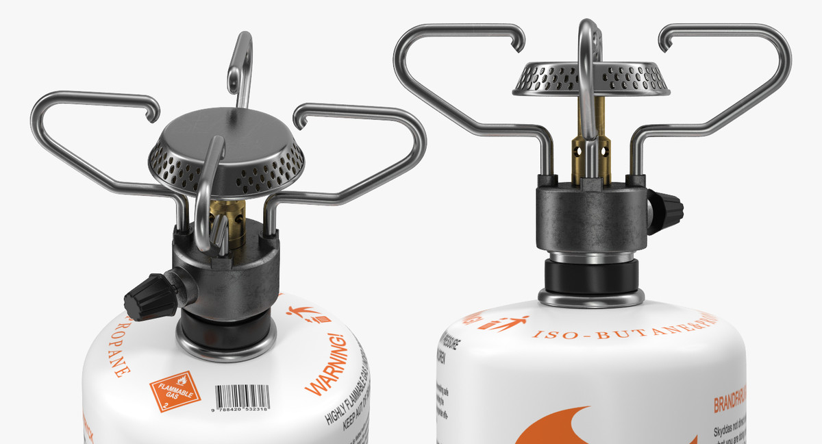 Camping Gas Stoves Collection 3D model