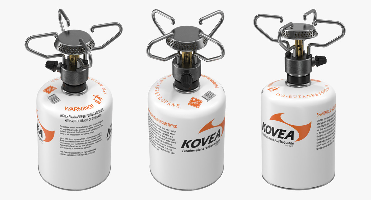 Camping Gas Stoves Collection 3D model