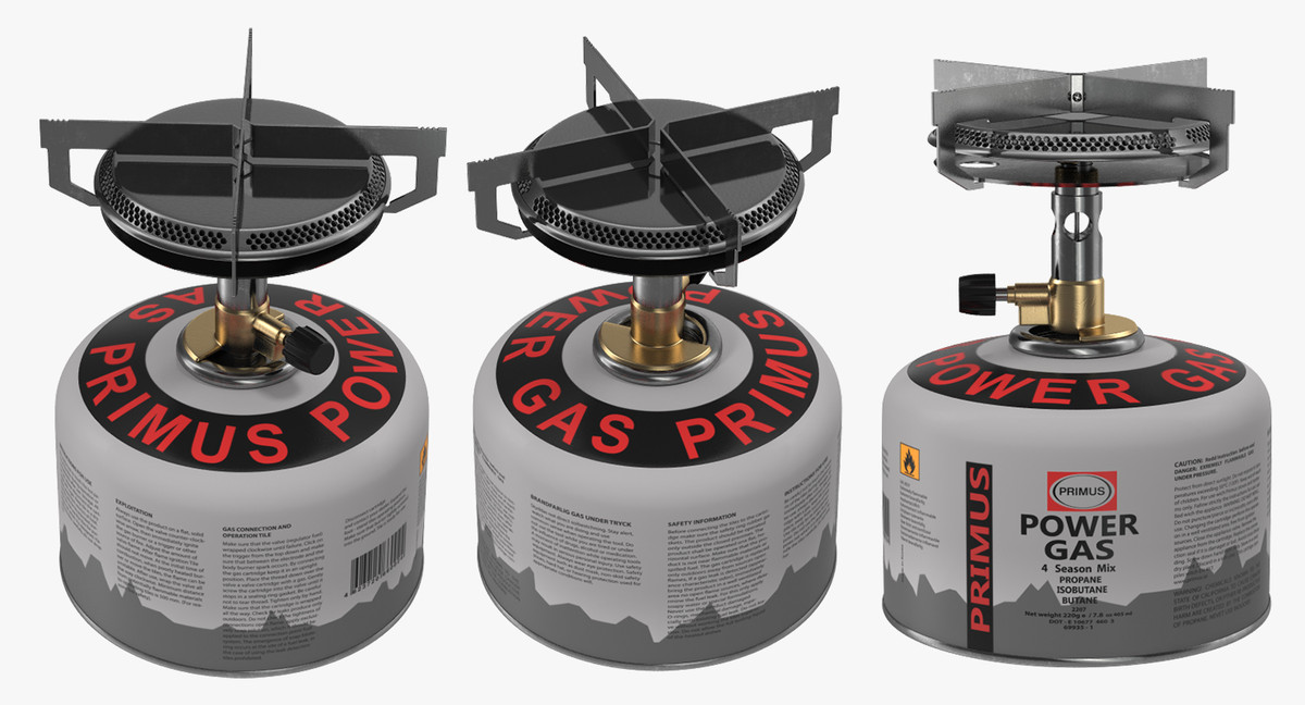 Camping Gas Stoves Collection 3D model