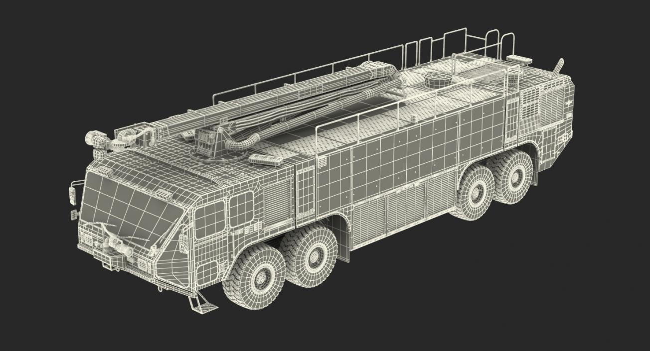 3D Rigged Fire Trucks Collection 7