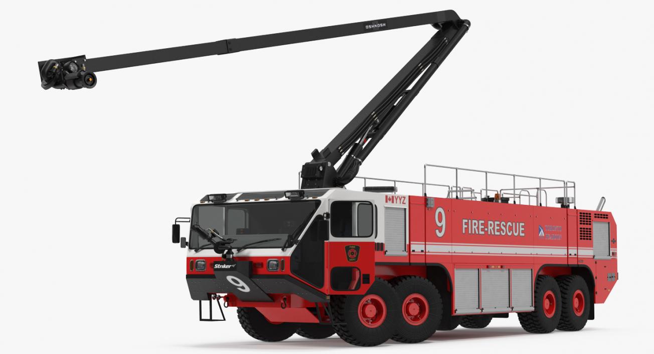 3D Rigged Fire Trucks Collection 7