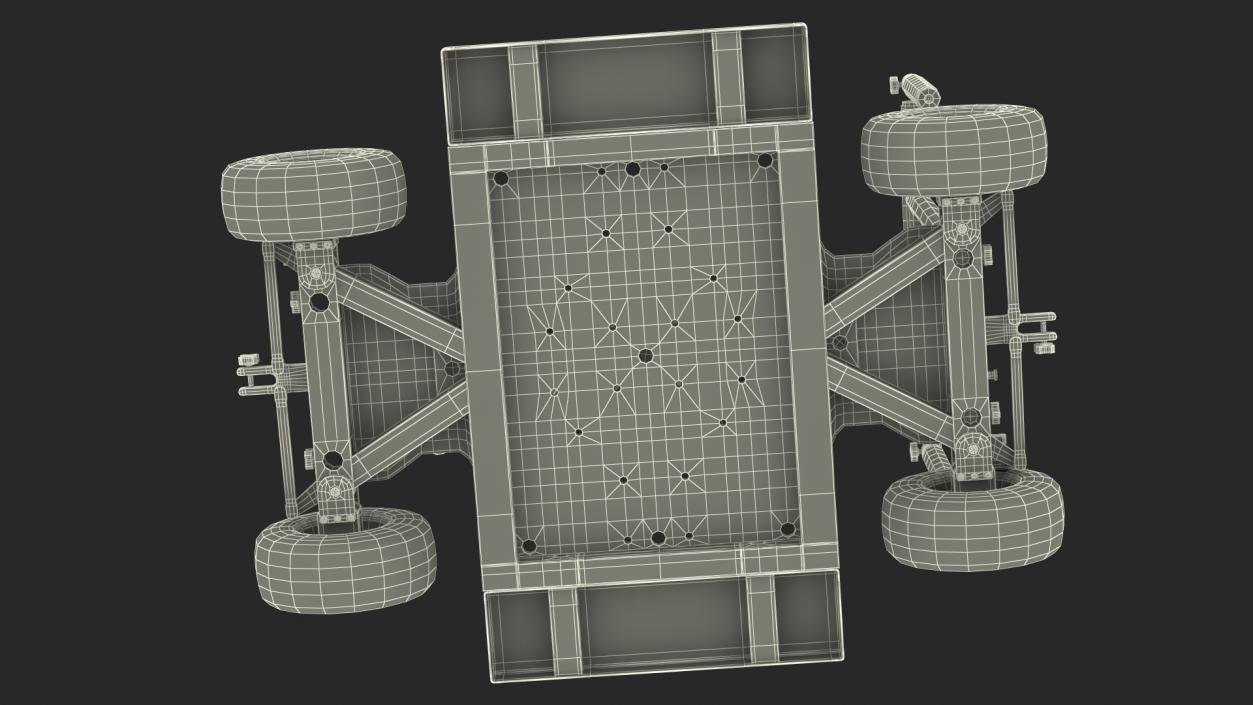 3D MovieTech 4x4 Dolly with Seat Rigged