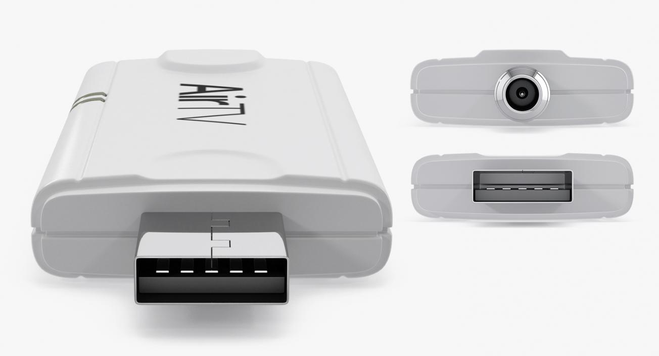 AirTV Player and Adapter 3D model