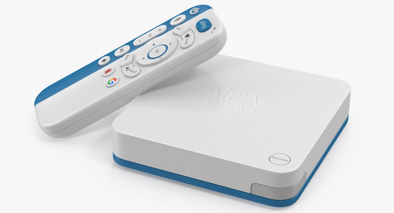 AirTV Player and Adapter 3D model