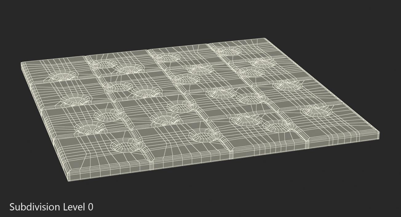 3D model Puzzle Template