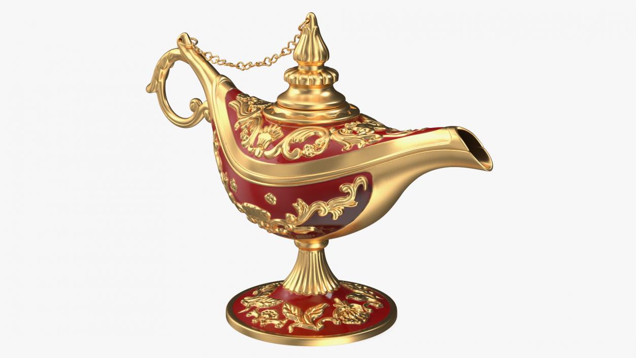 Magic Lamp Red 3D model