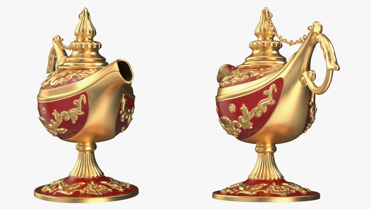 Magic Lamp Red 3D model