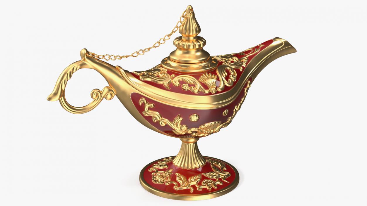 Magic Lamp Red 3D model