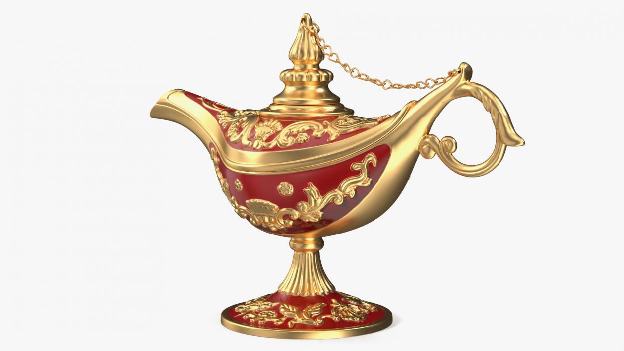 Magic Lamp Red 3D model