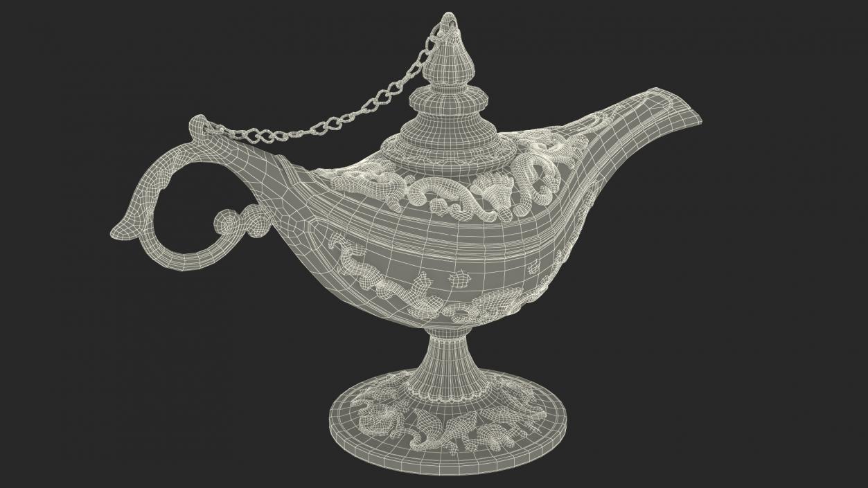 Magic Lamp Red 3D model