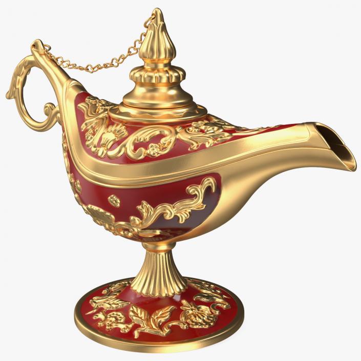 Magic Lamp Red 3D model