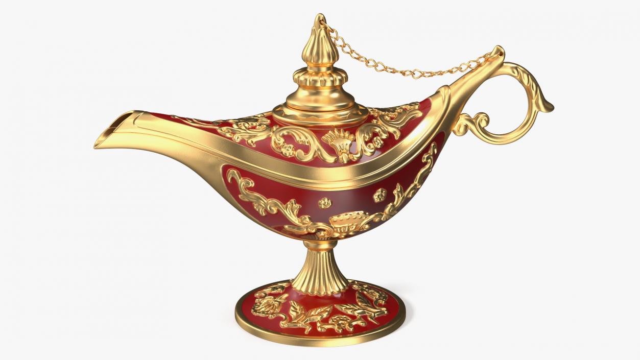 Magic Lamp Red 3D model