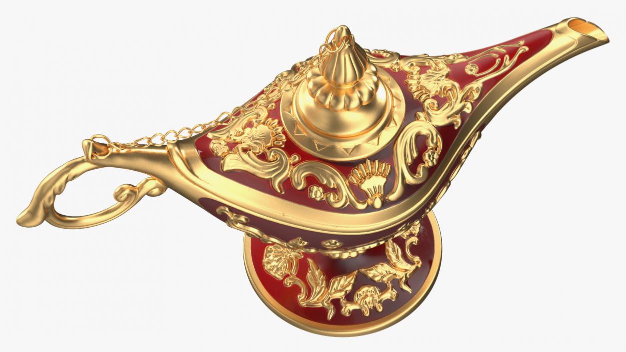 Magic Lamp Red 3D model