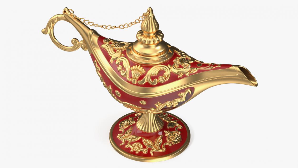 Magic Lamp Red 3D model