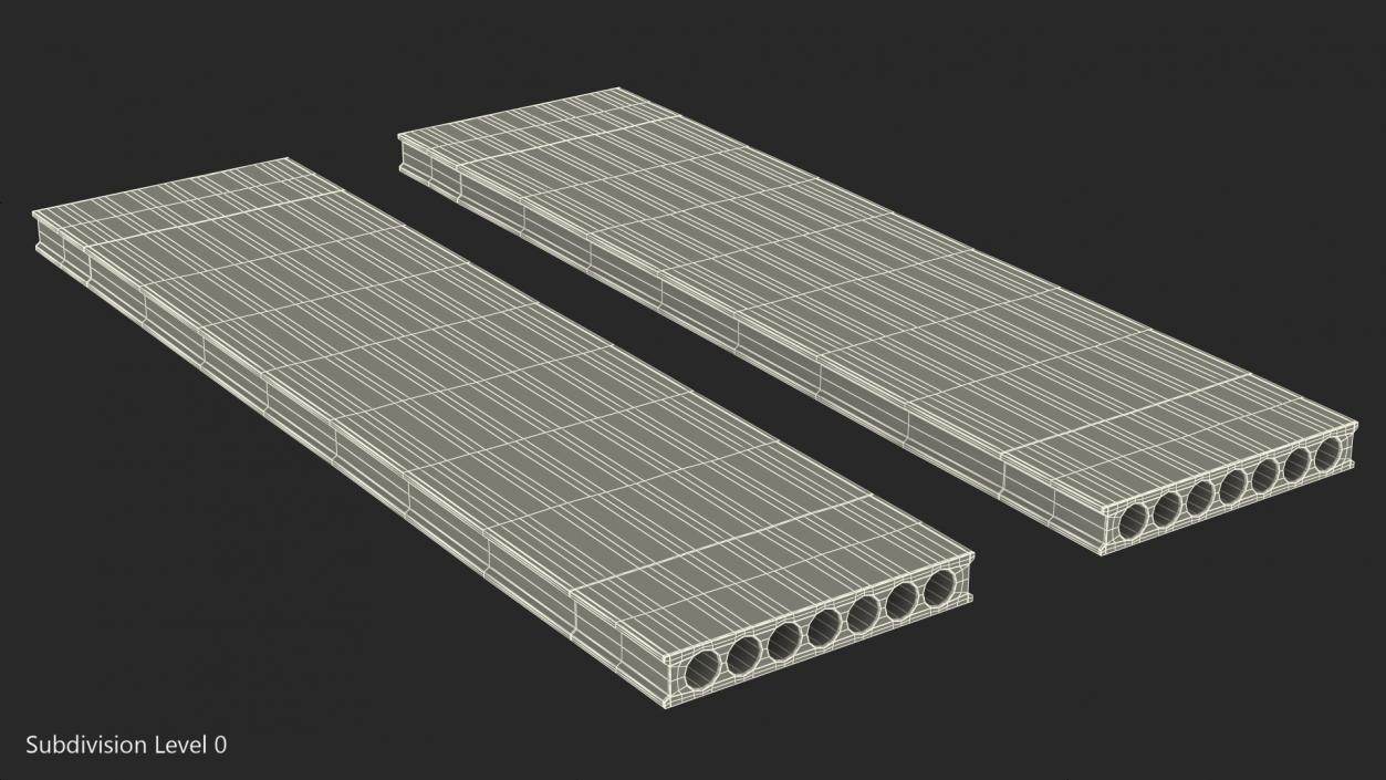 3D Hollow Core Slab