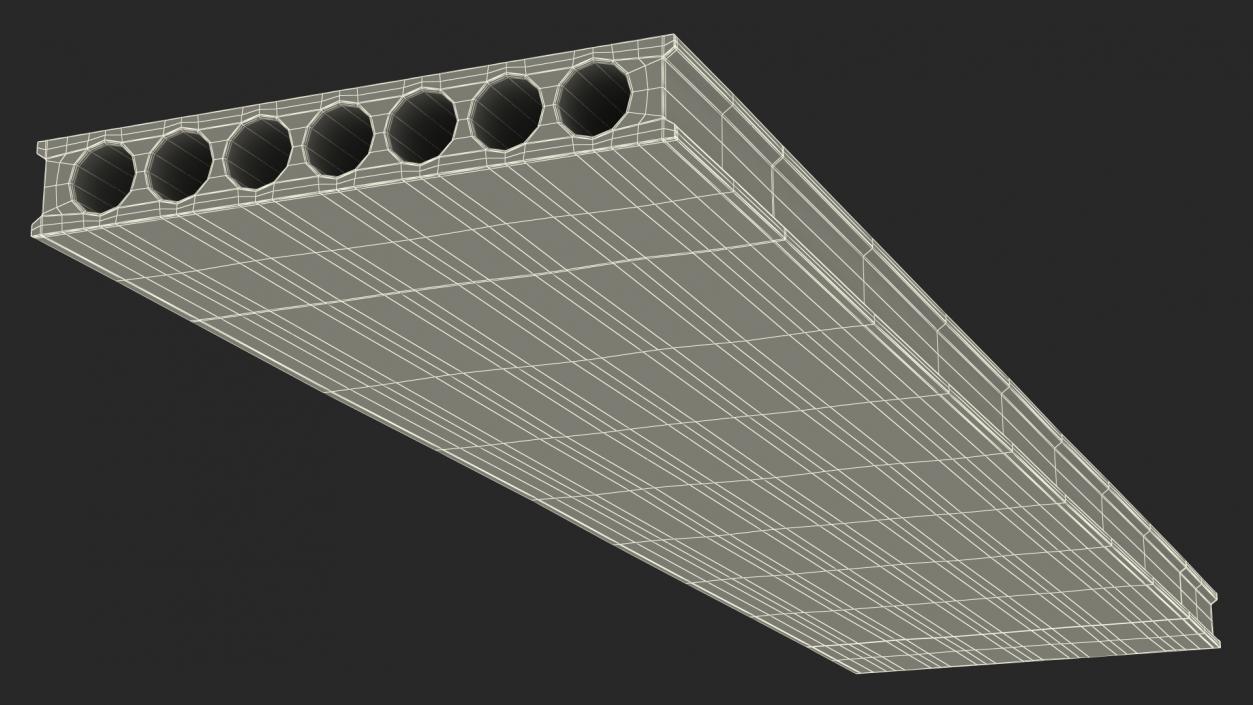 3D Hollow Core Slab