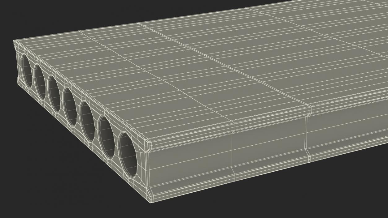 3D Hollow Core Slab