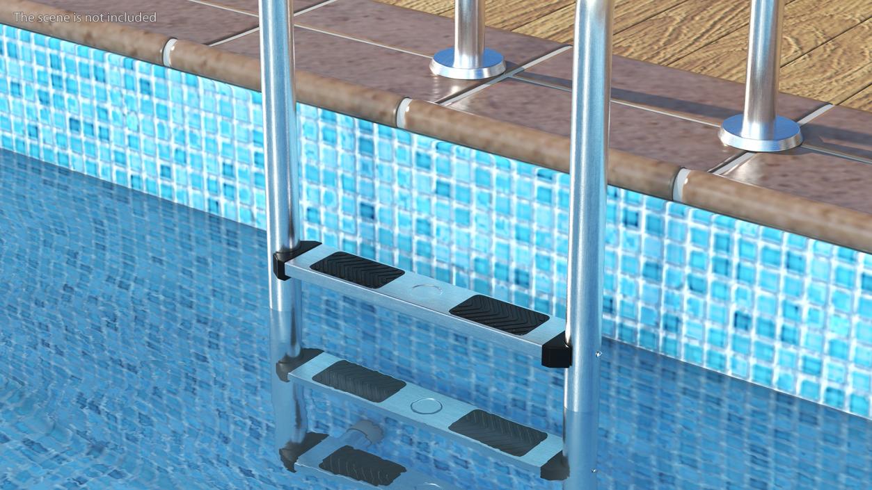 3D model Swimming Pool Ladder