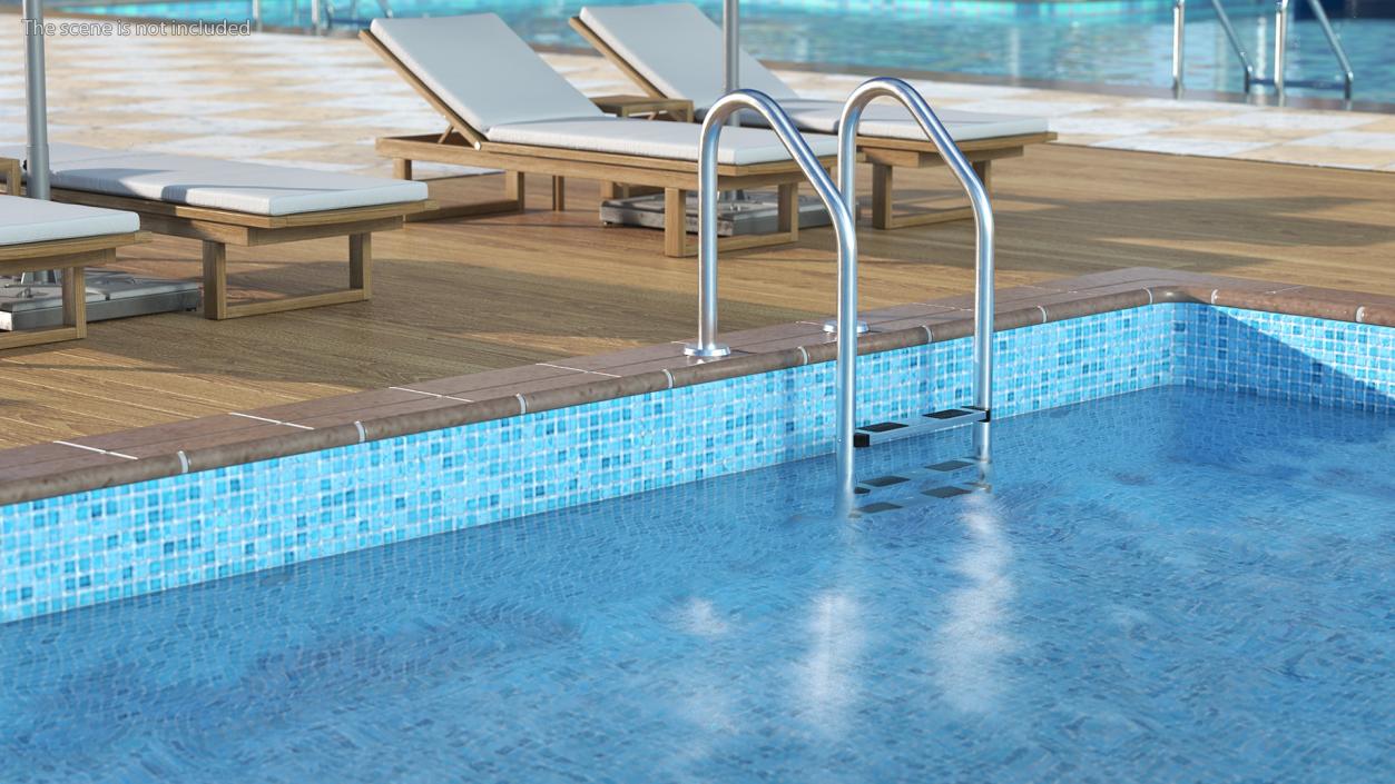 3D model Swimming Pool Ladder