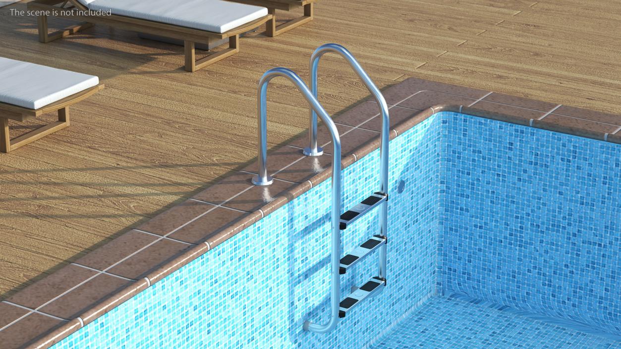 3D model Swimming Pool Ladder