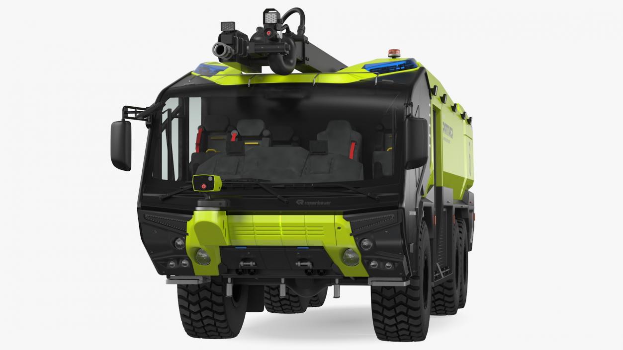 3D model Rosenbauer Panther 6x6 ARFF Vehicle