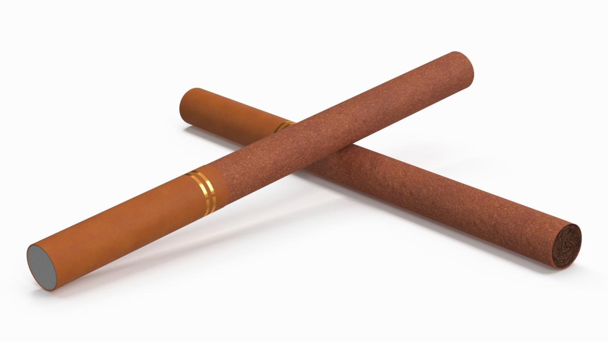 3D model Cigar Thin