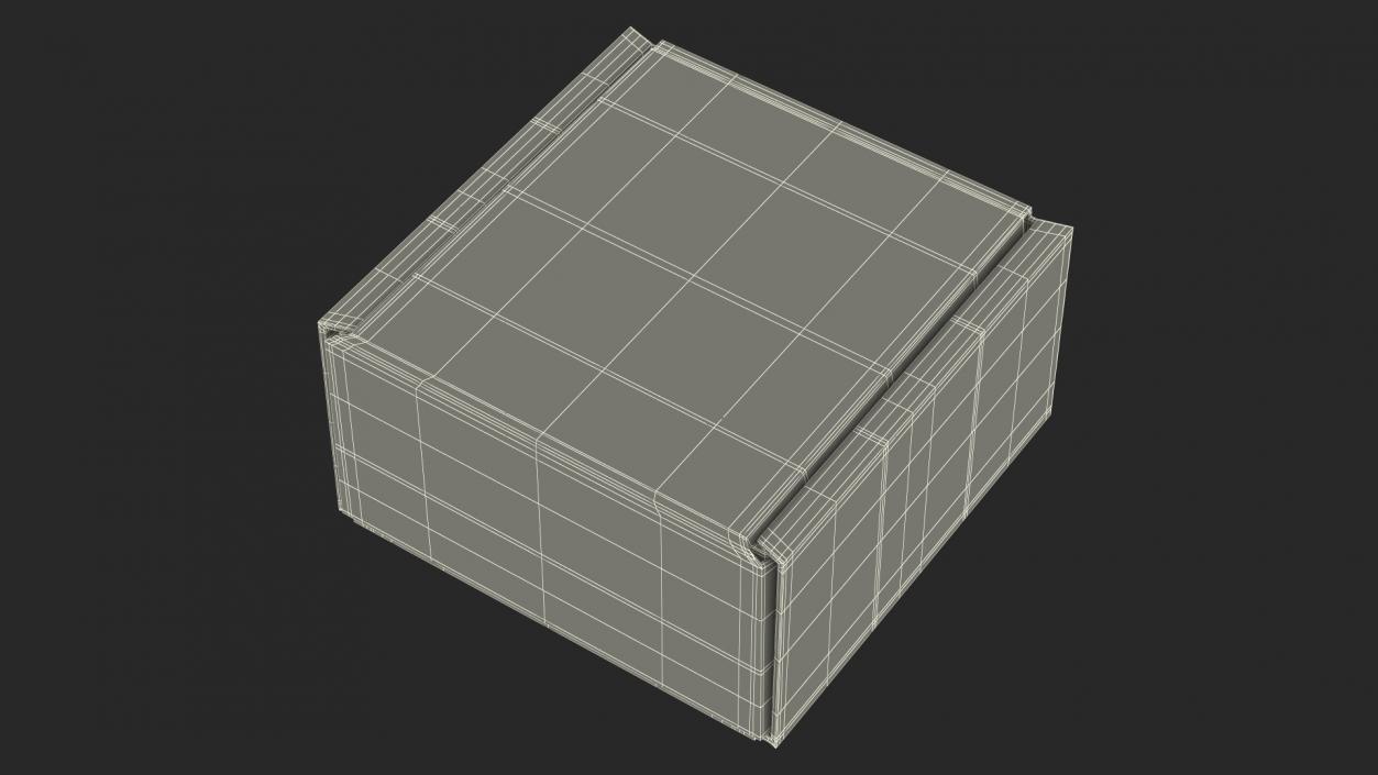 3D model Cardboard Box Closed