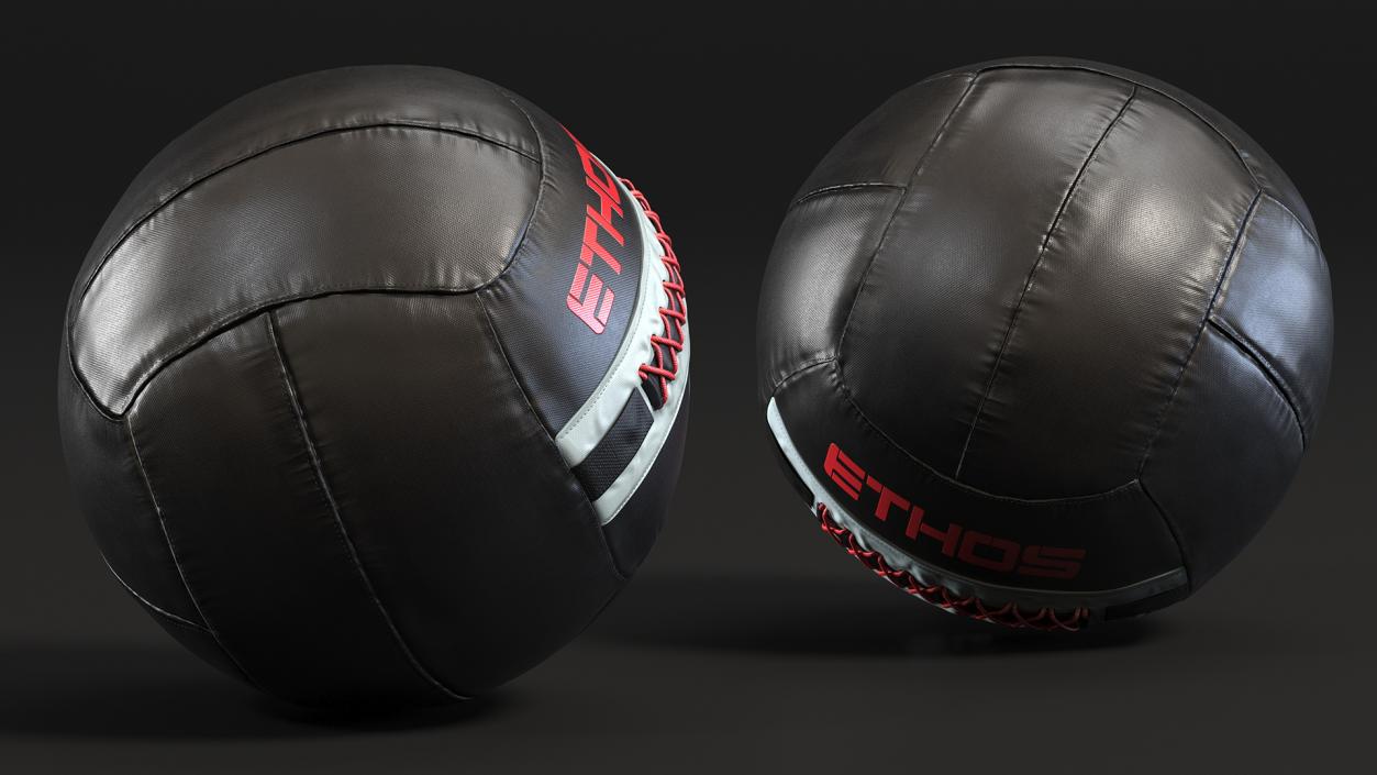 3D 6 LB Fitness Medicine Ball