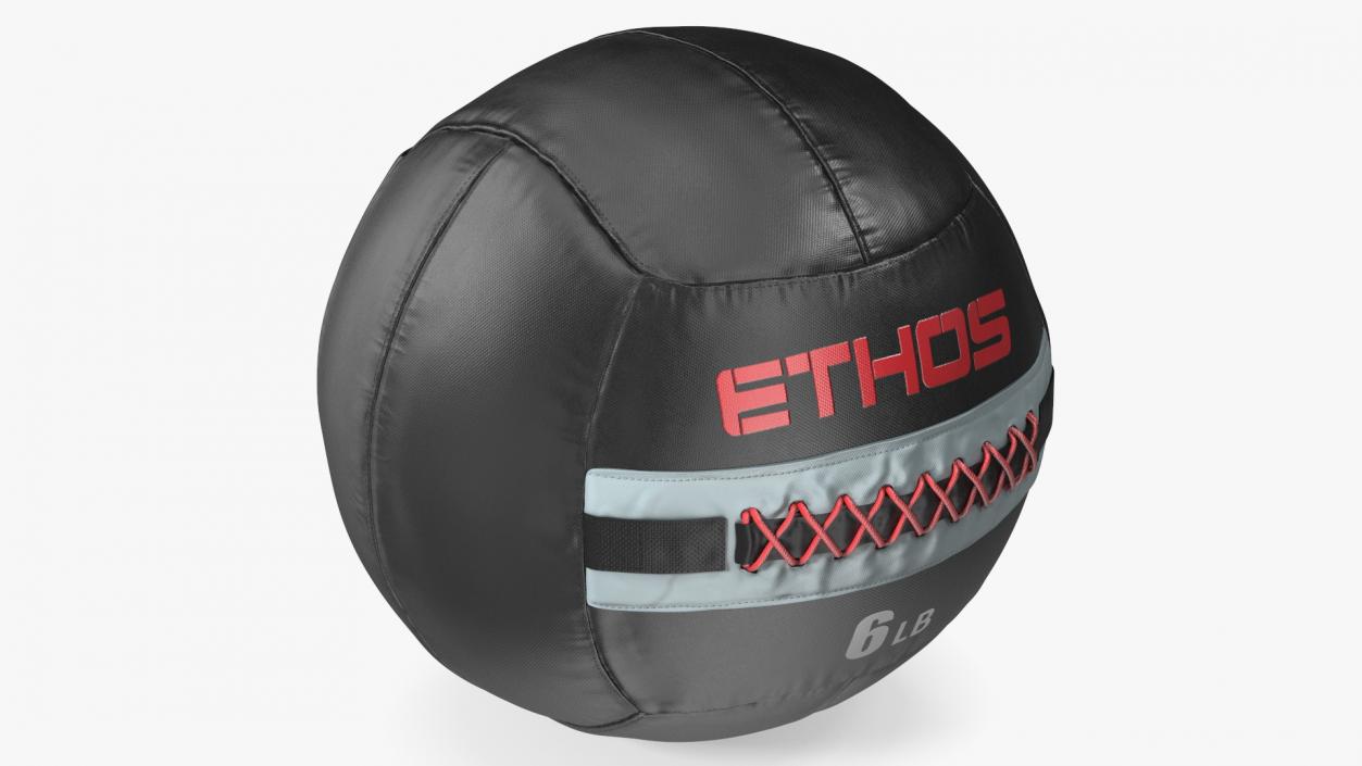 3D 6 LB Fitness Medicine Ball