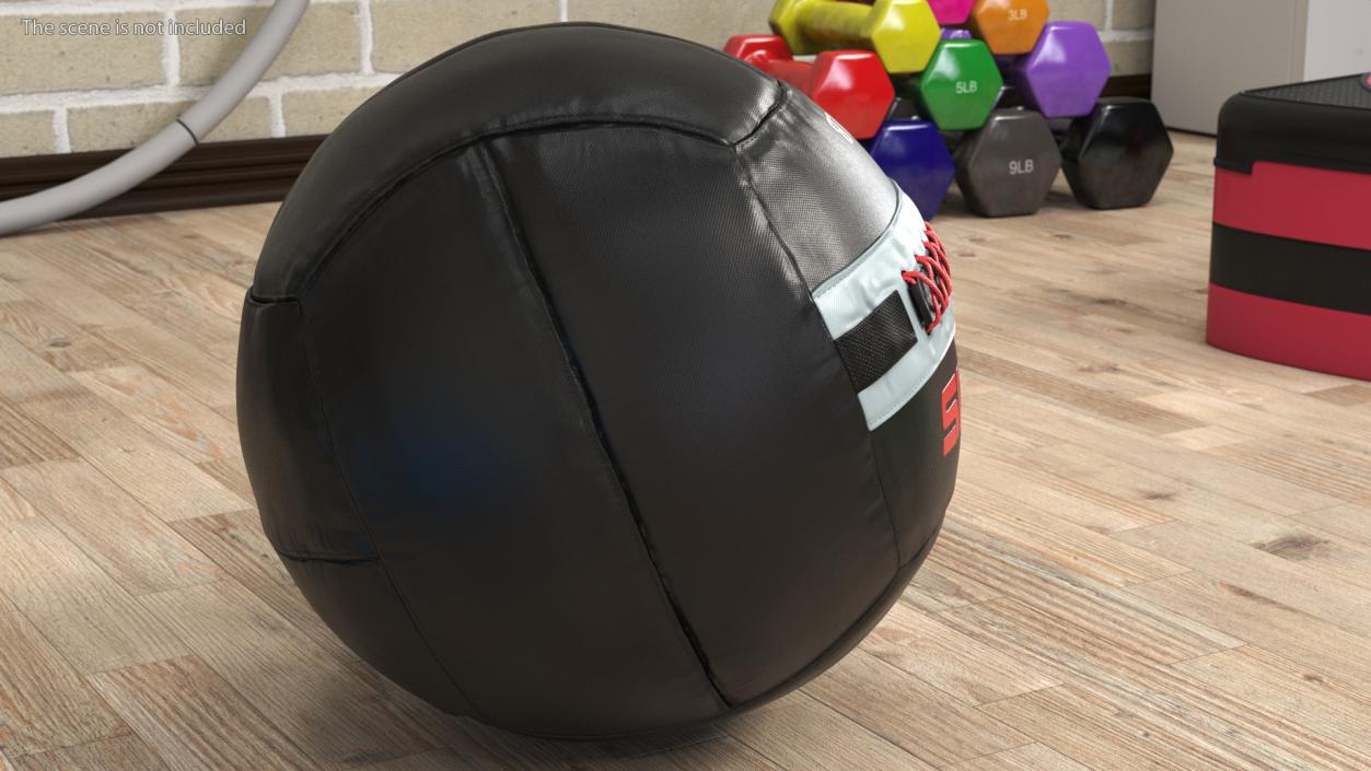 3D 6 LB Fitness Medicine Ball