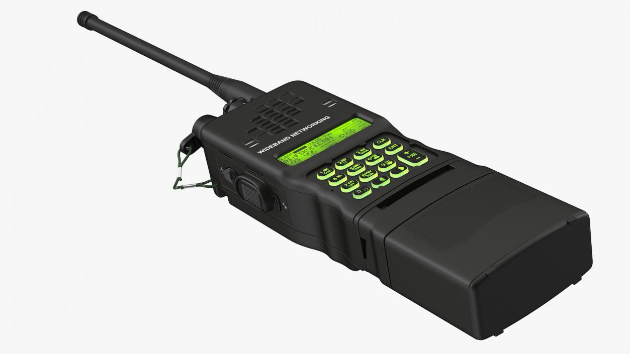 Military Walkie-Talkie 3D