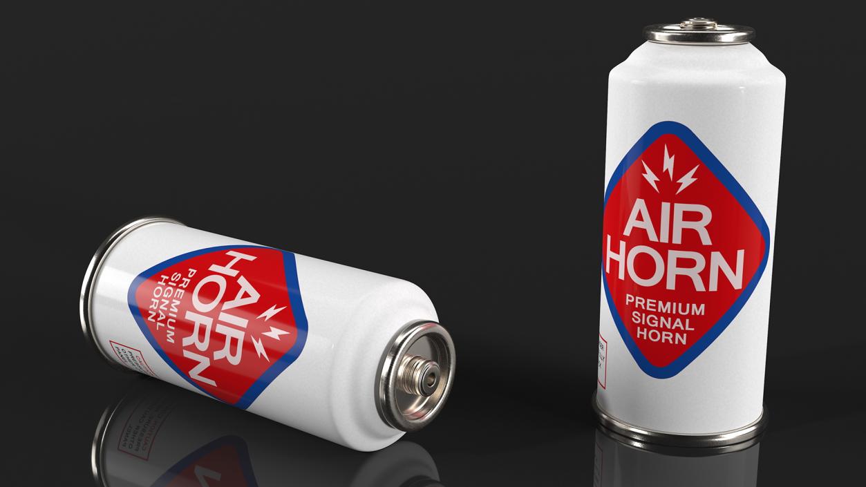 Sports Air Horn Bottle 3D