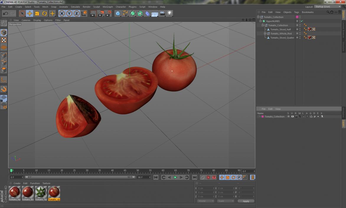 Tomato Collection 3D