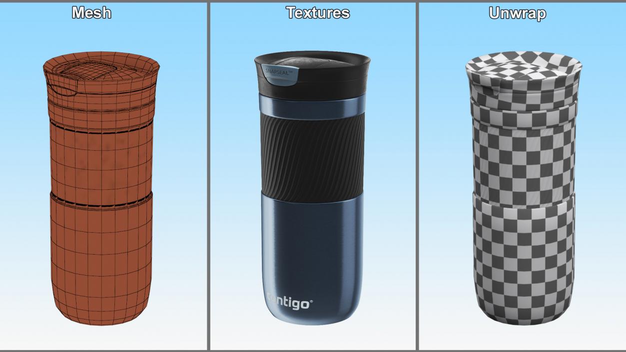 Travel Coffee Mug 3D