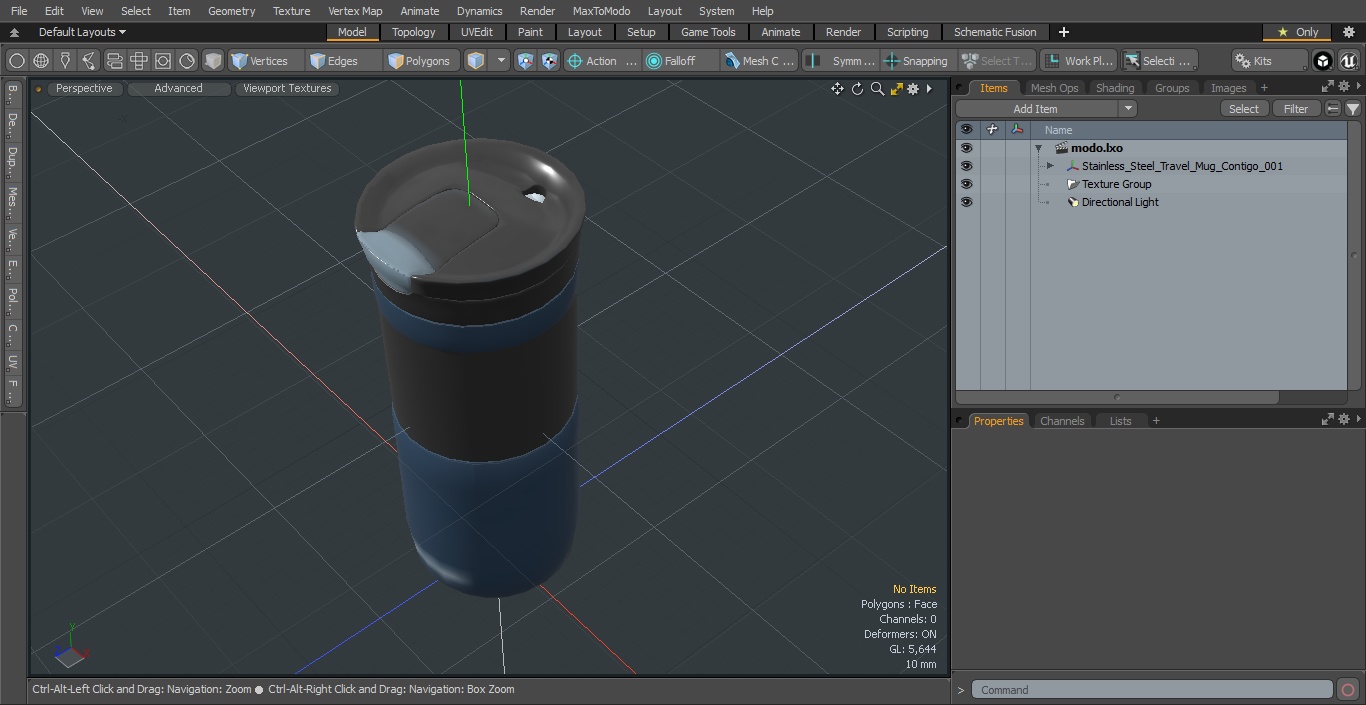 Travel Coffee Mug 3D