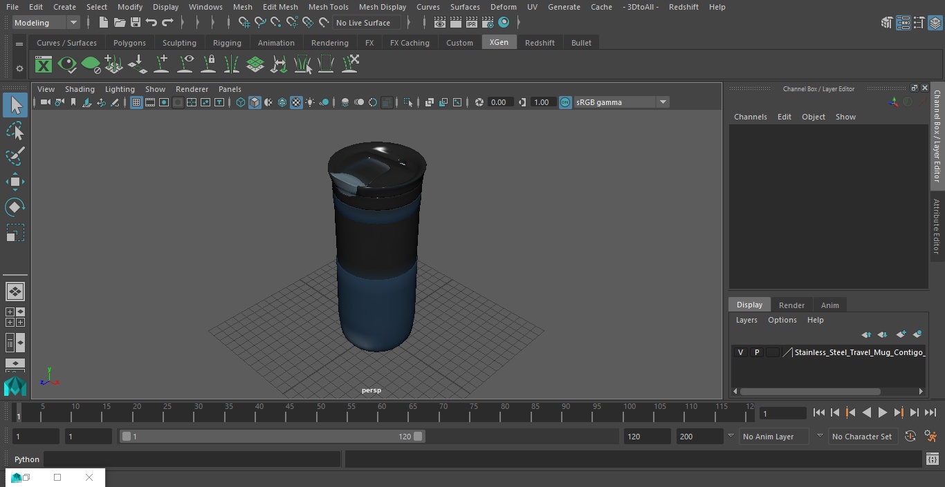 Travel Coffee Mug 3D