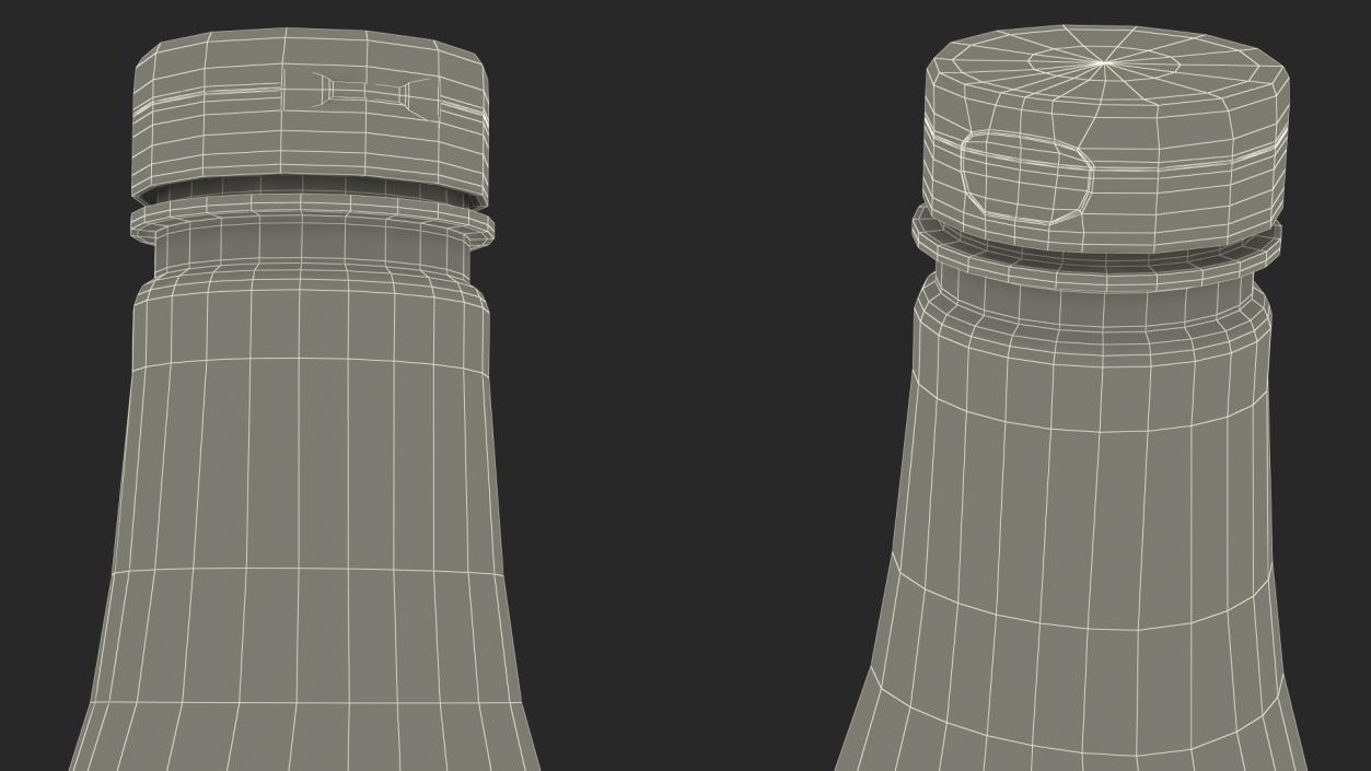 3D model Bottle of Hunts Tomato Ketchup