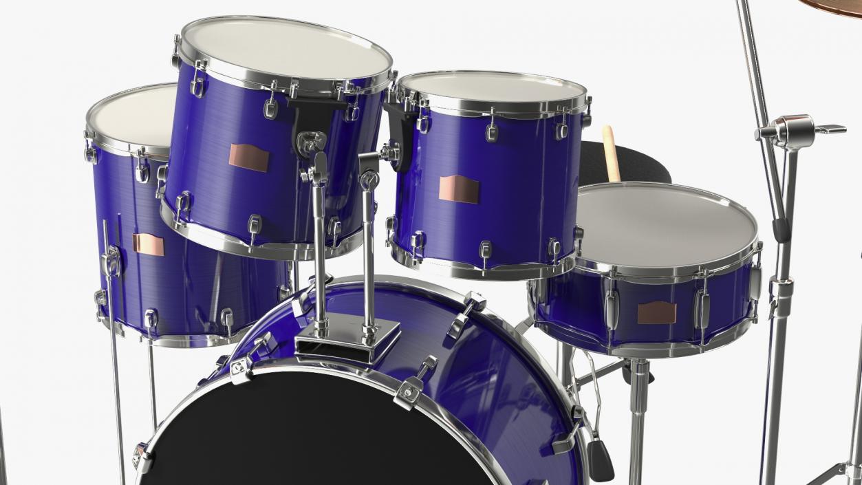 3D Plus 5 Piece Drum Kit