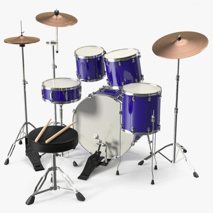 3D Plus 5 Piece Drum Kit