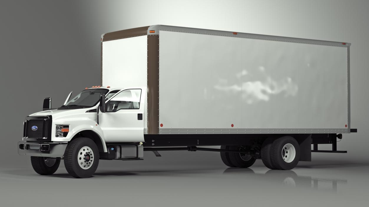 Ford F-650 Supertrack Cargo Rigged 3D model