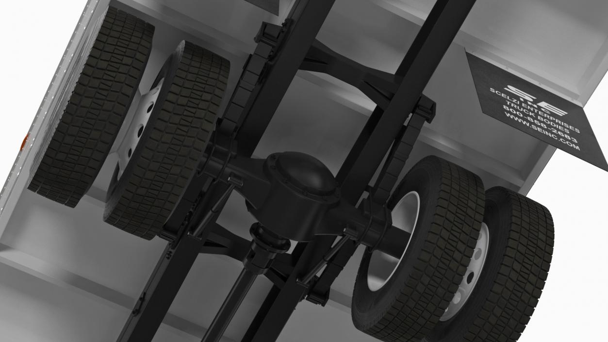 Ford F-650 Supertrack Cargo Rigged 3D model