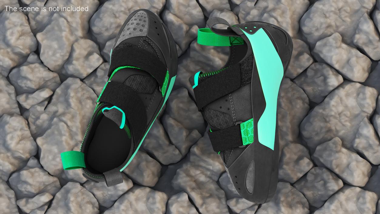 3D model Bouldering Rock Climbing Shoes