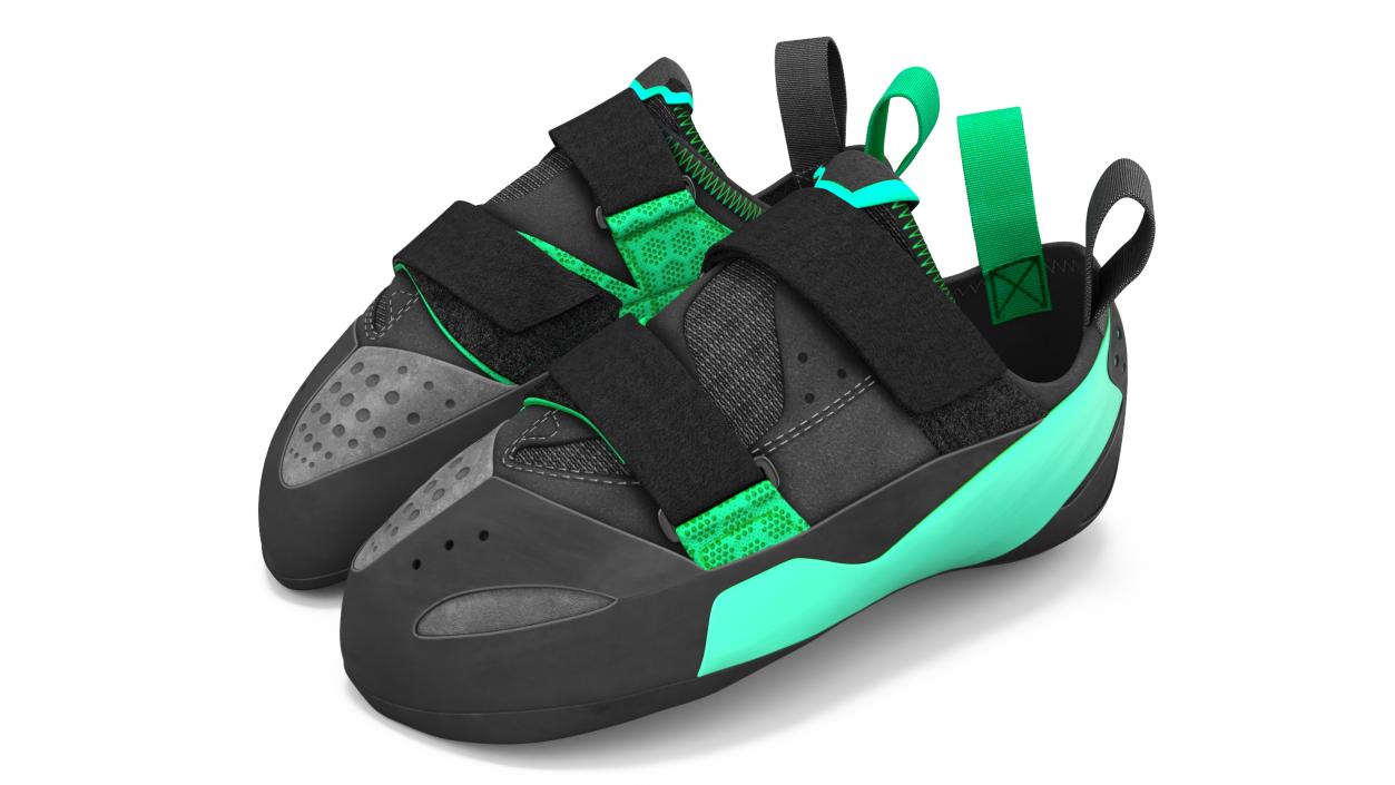 3D model Bouldering Rock Climbing Shoes