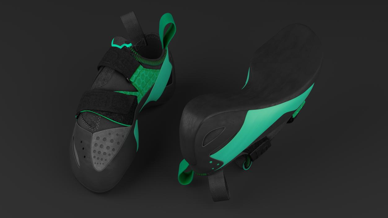 3D model Bouldering Rock Climbing Shoes