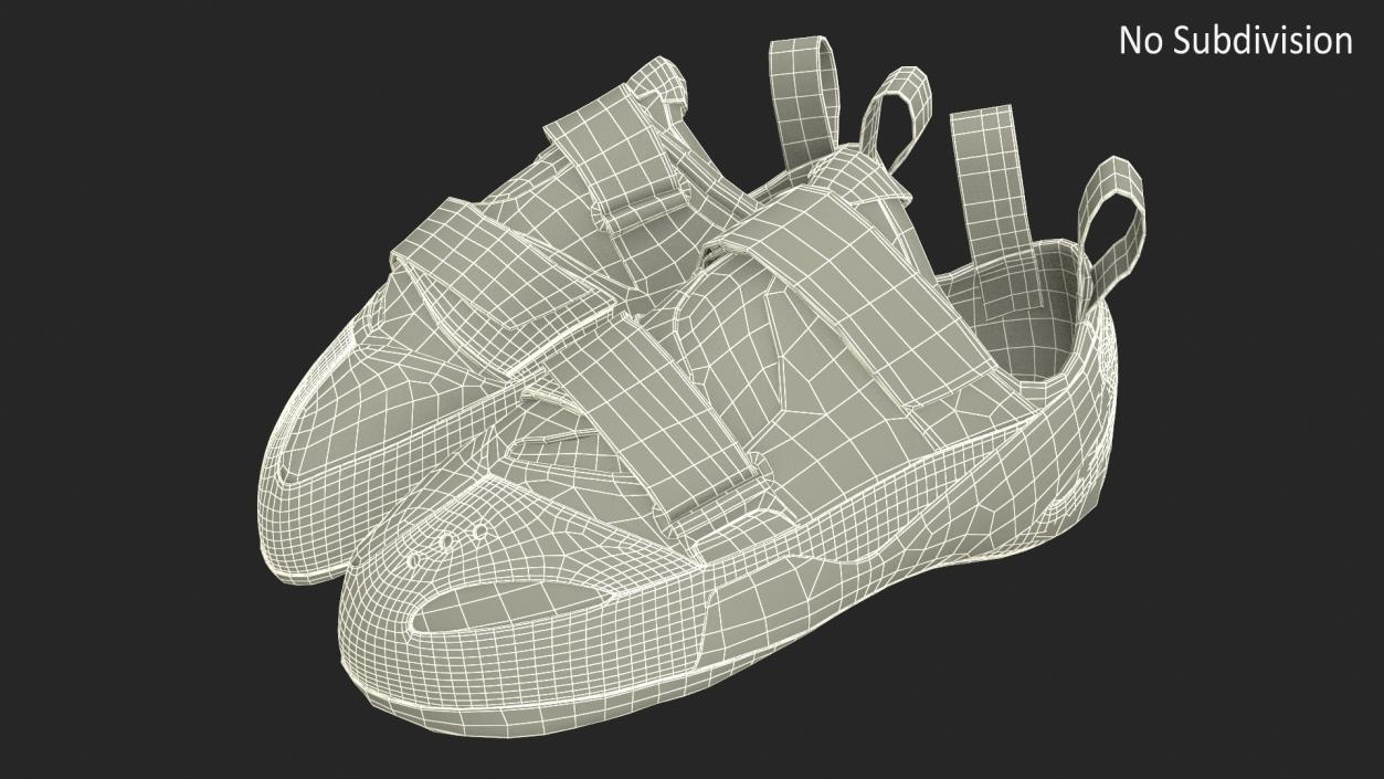 3D model Bouldering Rock Climbing Shoes