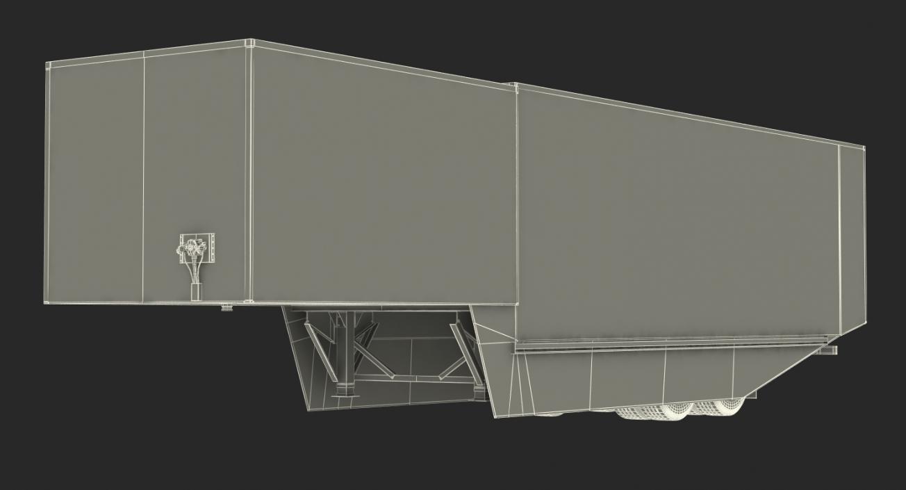 Tesla Semi Small Trailer 3D model