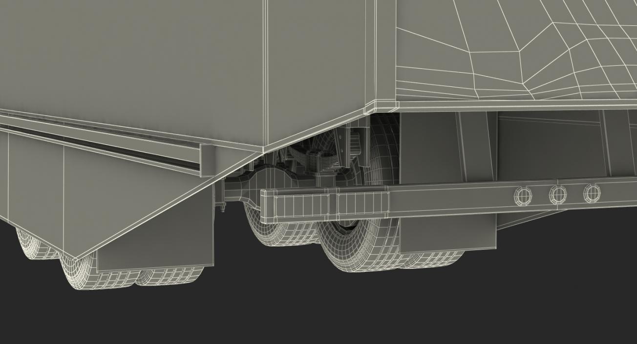 Tesla Semi Small Trailer 3D model