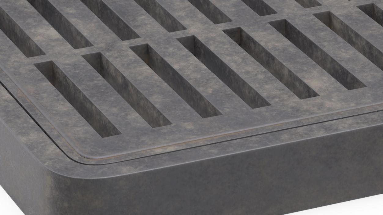 Water Drain Covers Collection 3D model